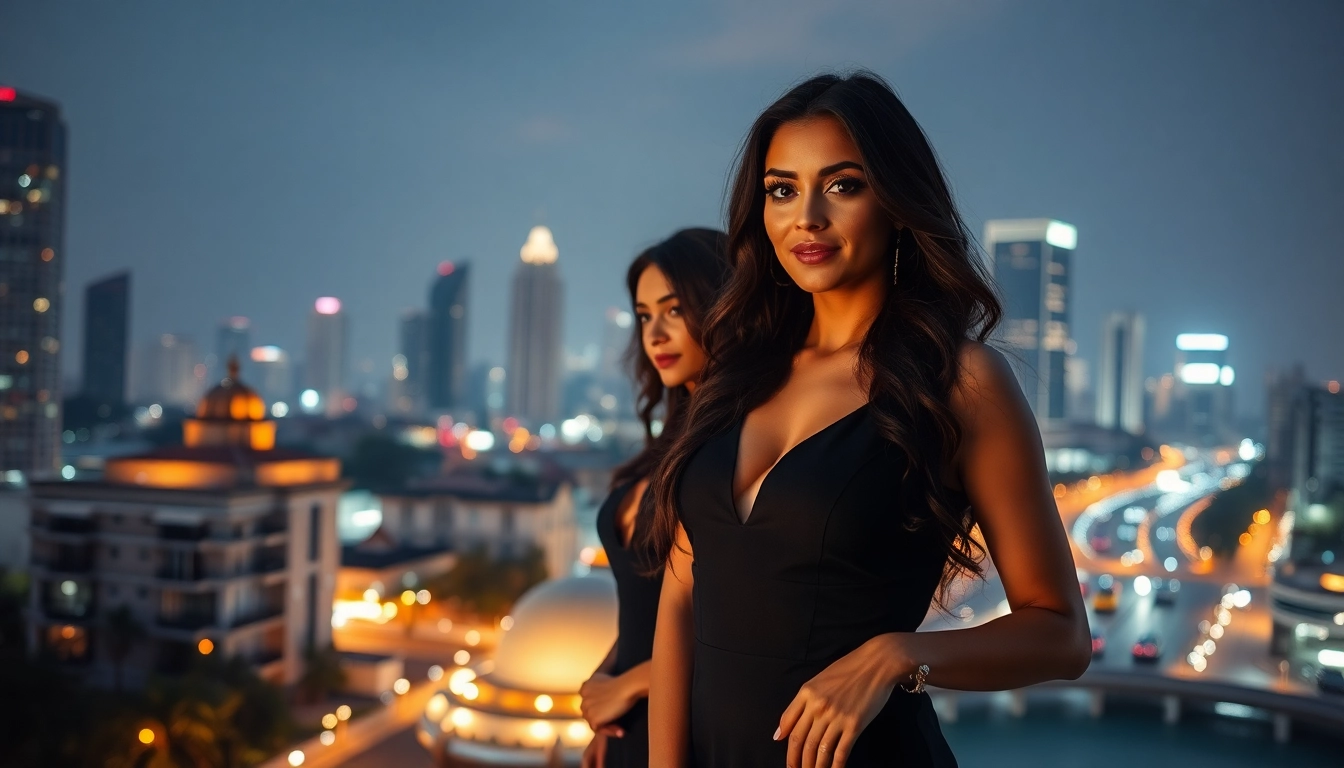 Refined Bangalore Escort Service featuring elegant companions in a luxurious urban setting, emphasizing sophistication and connection for discerning clients.