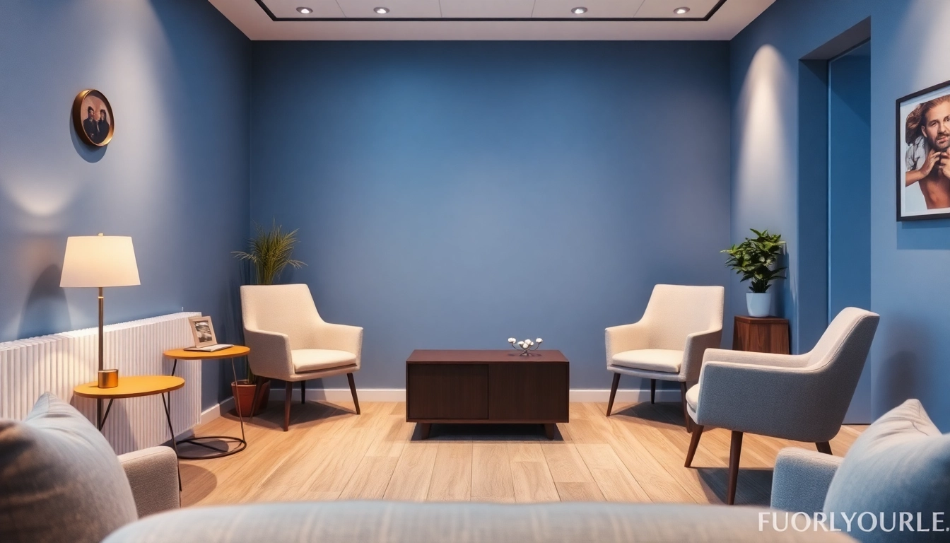 Psycholog Lublin working with a client in a comfortable, professional office setting to promote mental health support.