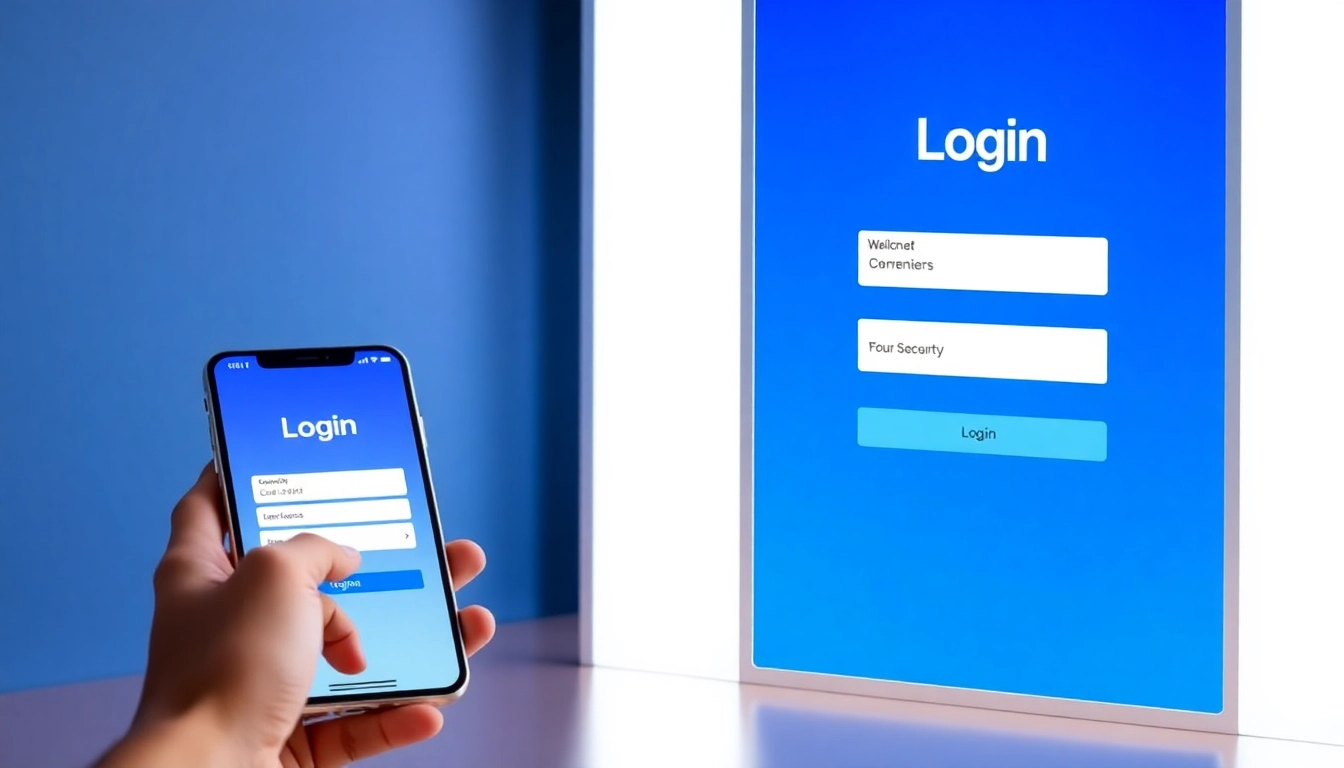 Guided Reddybook login interface with a user entering credentials on mobile, emphasizing security and simplicity for seamless access.
