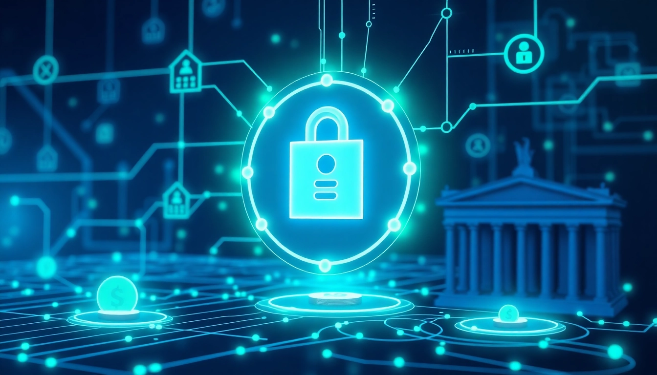 Visually engaging graphic illustrating stablecoin regulations, showcasing compliance symbols and blockchain tech for clarity and trust in digital assets.