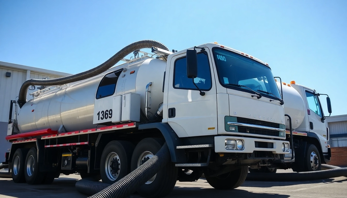 Reliable services performing sewer cleaning with advanced vacuum truck technology