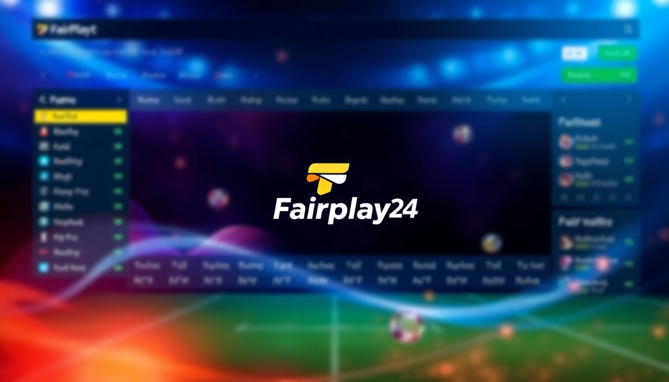Fairplay24 online betting platform showcasing live sports and casino games for Indian users