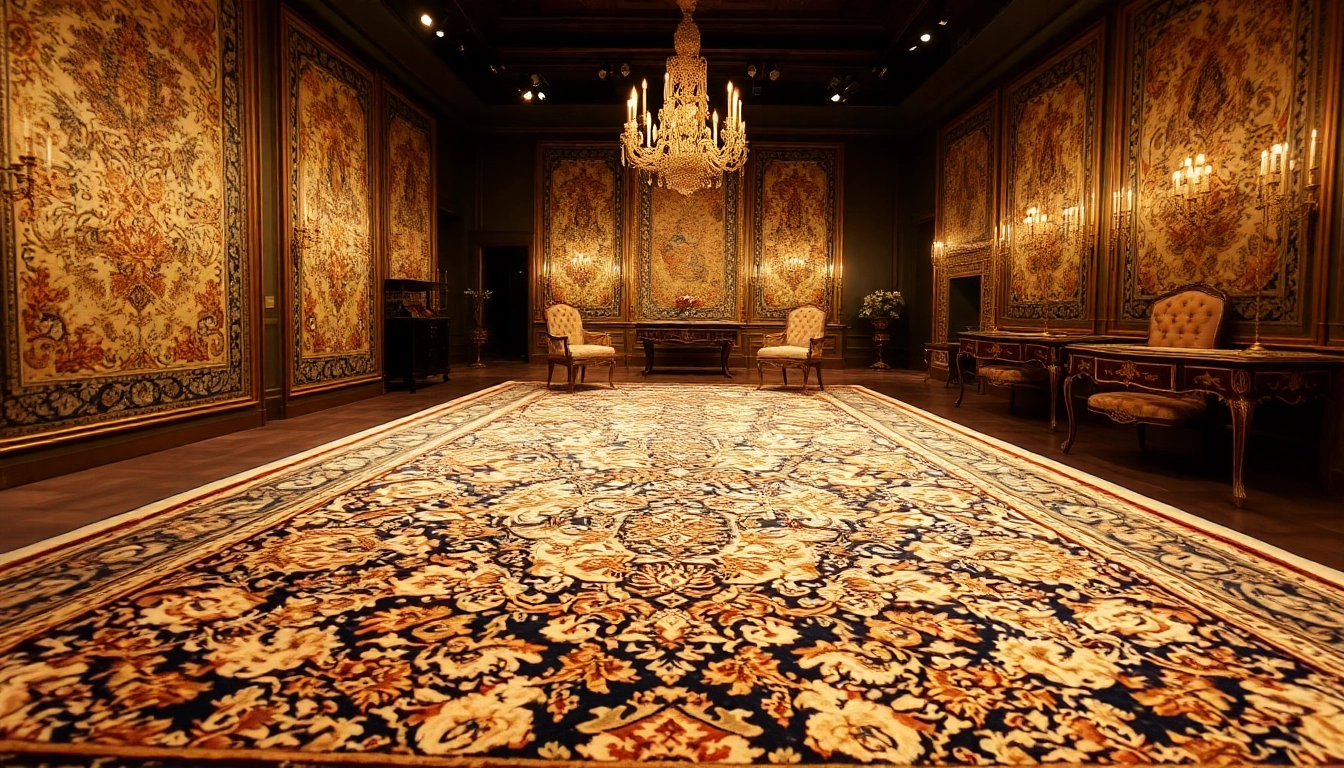 Showcase of a high-quality Tappeto persiano Milano with detailed patterns, highlighting